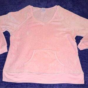 Secret Treasures Light Pink V-Neck Sweatshirt